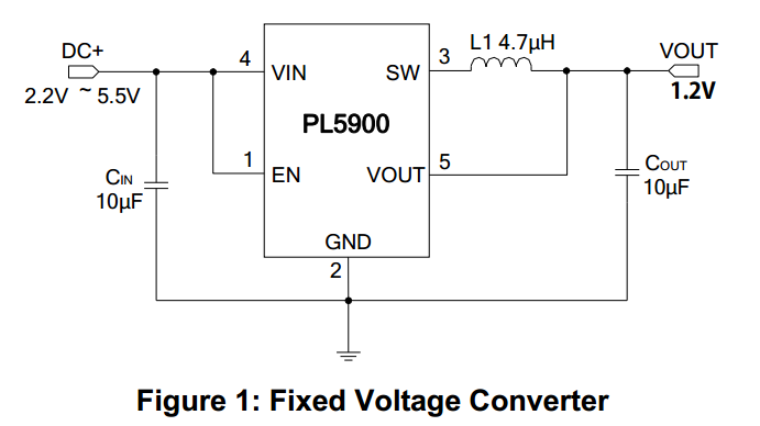 5V/3.3V降壓IC，700MA輸出，短路保護(hù)PL5900