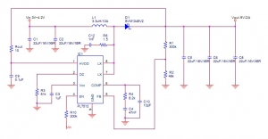 5V陞壓8.4V2A，高效率陞壓IC，可調(diào)限流