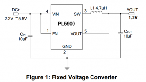 5V/3.3V降壓IC，700MA輸出，短路保護(hù)PL5900