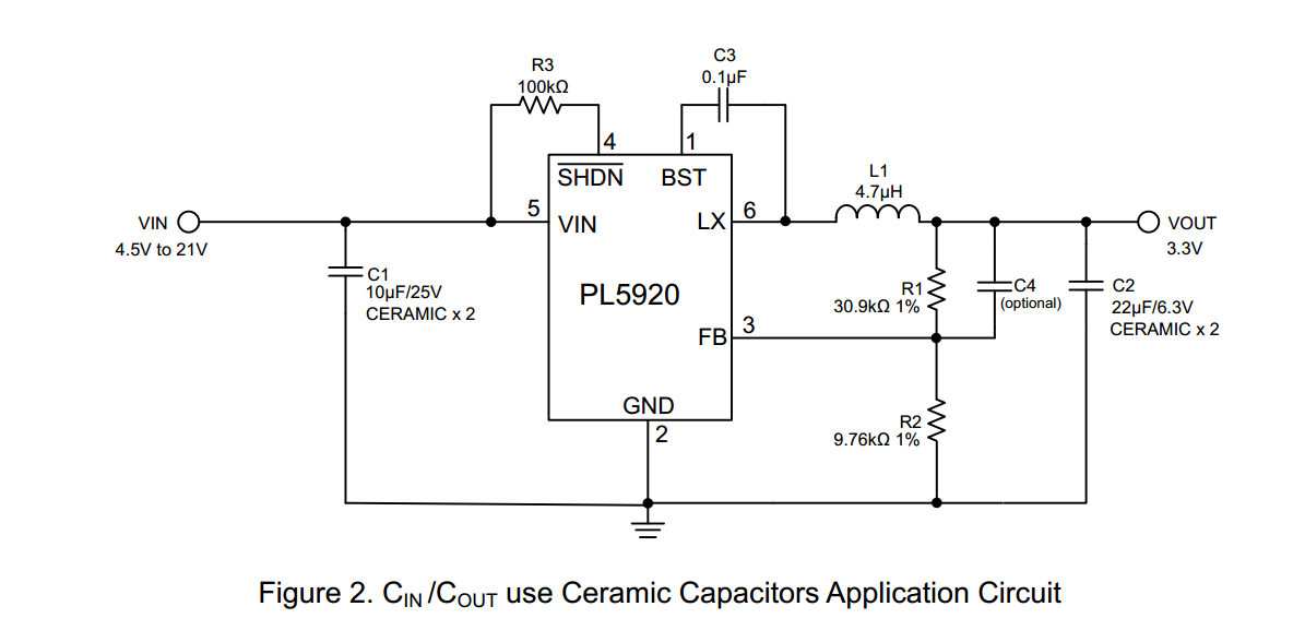 9V,12V輸入，轉(zhuǎn)5V,3.3V,3V輸出，1.5A電流降壓IC-PL5920