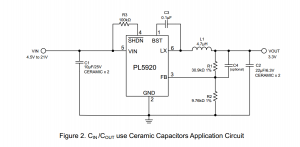 9V,12V輸入，轉(zhuǎn)5V,3.3V,3V輸出，1.5A電流降壓IC-PL5920