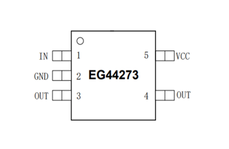 EG44273：高性能單通道高速低側柵極驅動器，專為MOSFET和IGBT電源開關設計