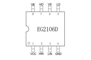 EG2106D：專為無刷電機與DC-DC電源設計的MOS/IGBT柵極驅動芯片