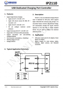 IP5306  2.1A 充電 2.4 A 放電高集成度移動(dòng)電源 SOC