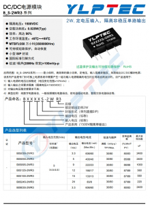 C5369473  DC/DC電源模塊 B_S-2WR3 繫列