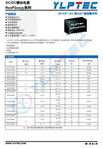 R15P21503D  2W SIP7 SiC 和IGBT 驅(qū)動(dòng)器專用